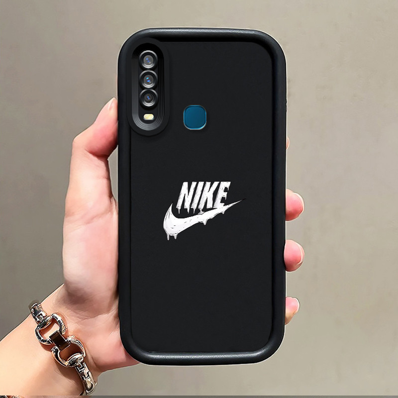 เคสสำหรับ VIVO Y17 Y15 Y12 Y12i Y3 Y3s 2020 เคสโทรศัพท์แบรนด์อินเทรนด์พร้อมเคสป้องกันการกระแทกทำจากซิลิโคนเนื้อนุ่ม