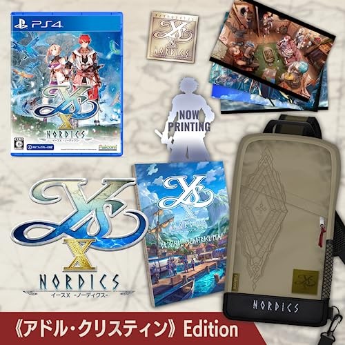 Ys X -NORDICS- - Variation-P สินค้าแท้ใหม่เอี่ยมที่จำหน่ายในญี่ปุ่นที่ถูกกฎหมาย