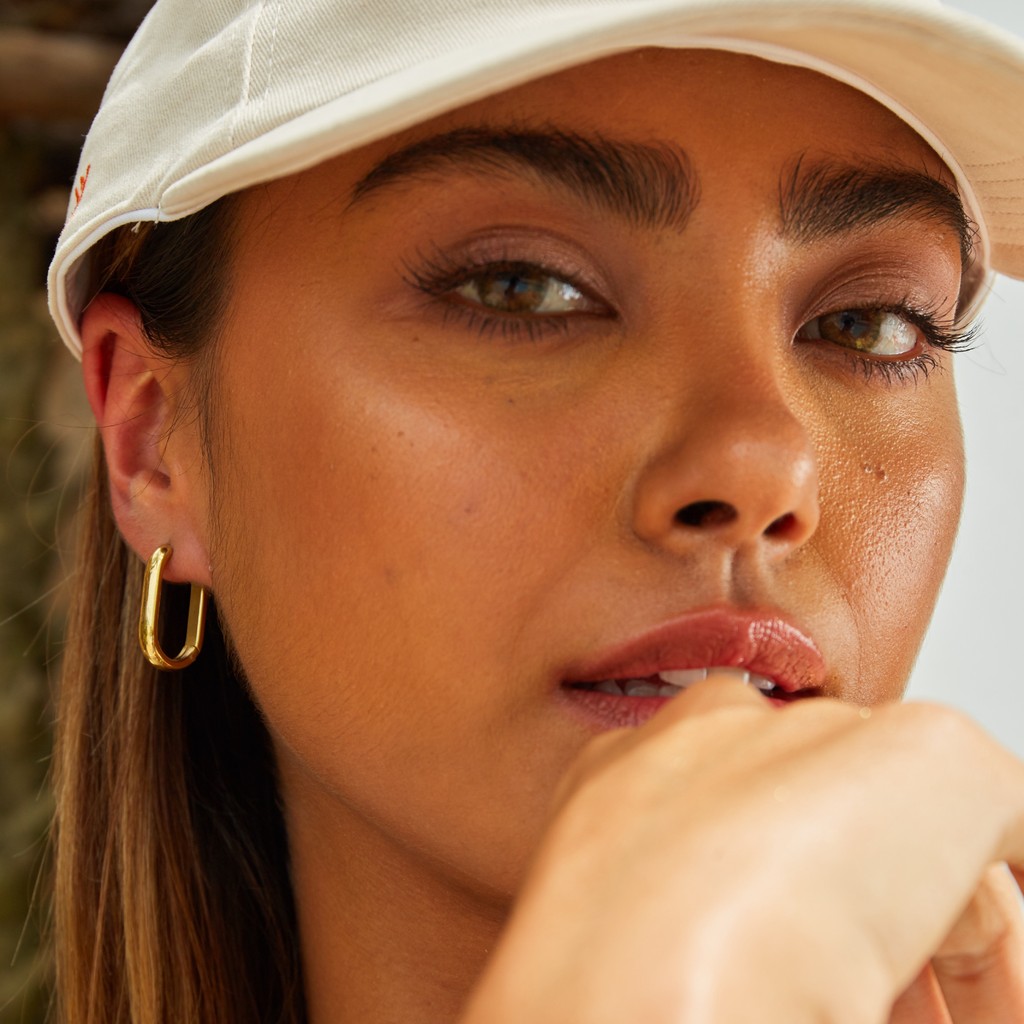 Valichain - Virginia Oval Hoop Earring