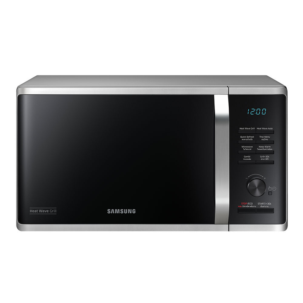 [จัดส่งฟรี] SAMSUNG เตาอบไมโครเวฟ อุ่นและย่าง MG23K3575AS, 23 ลิตร