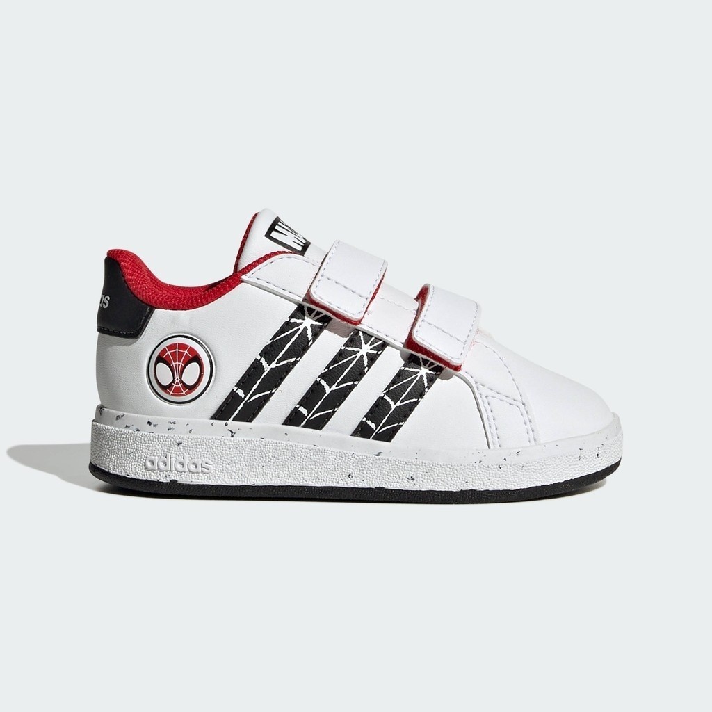 adidas Lifestyle adidas Grand Court x Marvel Spider-Man Shoes Kids Unisex White IF9893