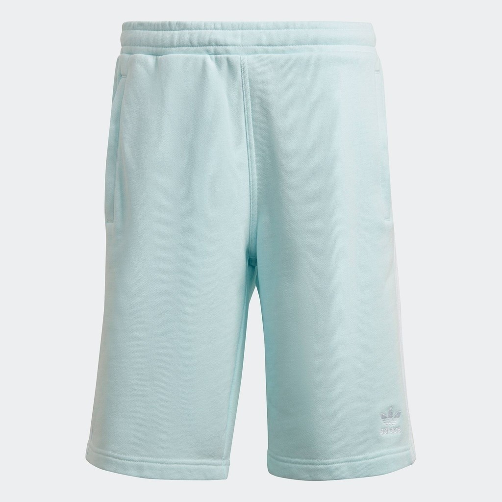 adidas Lifestyle 3-Stripes Sweat Shorts Men Blue HK7313