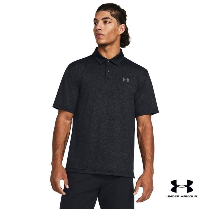 Under Armour Men's UA Tee To Green Printed Polo