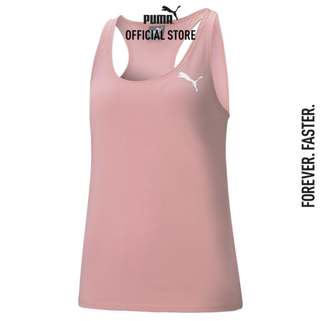 PUMA BASICS - เสื้อกล้ามผู้หญิง Active สีชมพู 58685480