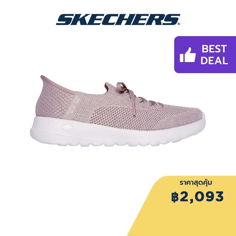 Skechers สเก็ตเชอร์ส รองเท้าผู้หญิง Women GOwalk Joy GOwalk Shoes - 124649-MVE - Air-Cooled Memory Foam