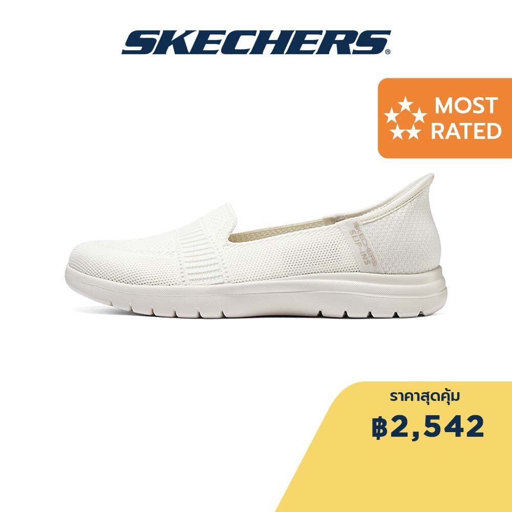 Skechers สเก็ตเชอร์ส รองเท้าผู้หญิง Women On-The-GO Flex On-the-GO Shoes - 138181-OFWT - Air-Cooled Memory Foam