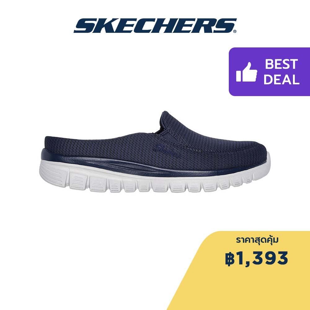 Skechers สเก็ตเชอร์ส รองเท้าผู้หญิง Women Graceful Active Shoes - 100701-NVY - Air-Cooled Memory Foam