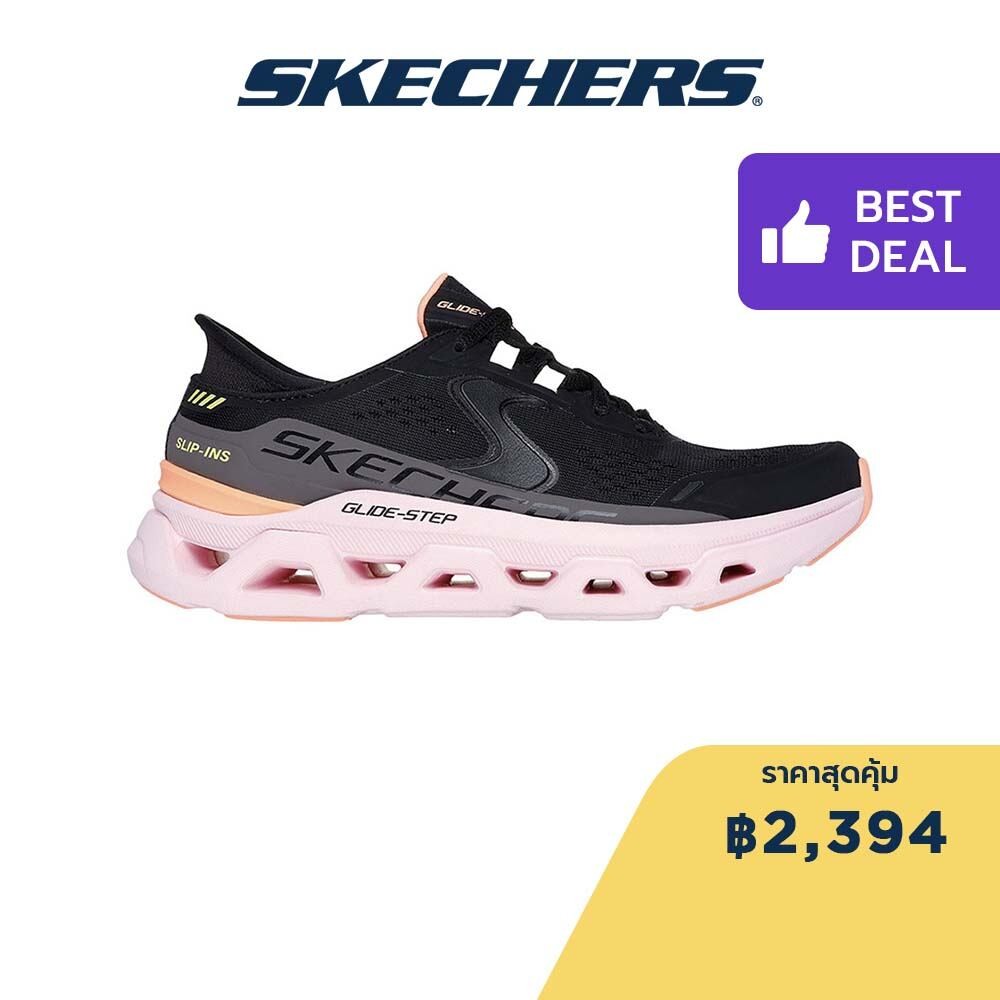 Skechers สเก็ตเชอร์ส รองเท้าลำลองผู้หญิง Women Slip-ins Sport Glide-Step Altus Casual Shoes - 150510-BKMT