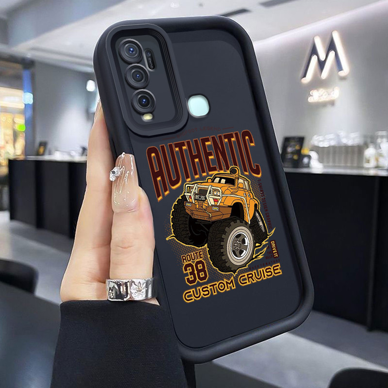 เคสสำหรับ VIVO Y50 VIVO Y30 VIVO Y30i เคสป้องกันโทรศัพท์ในรถยนต์บิ๊กฟุต