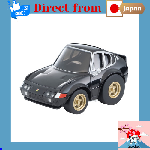 TOMYTEC Choro Q zero Z-83c Ferrari 365 GTB4 Competizione Black Finished [Direct from Japan]