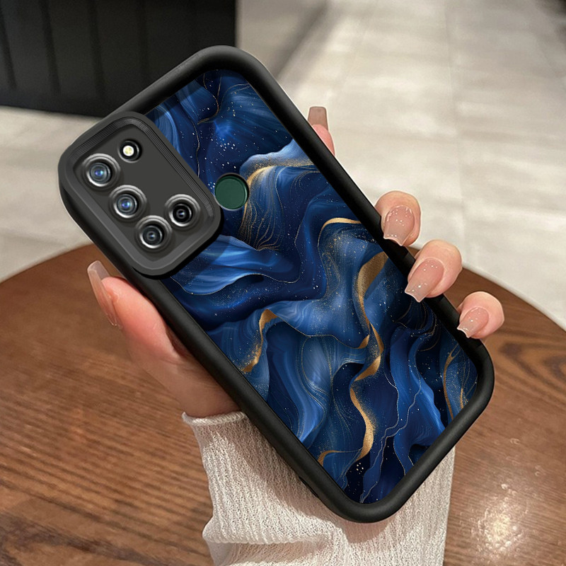 เคสสำหรับ Realme 7i Realme C17 เคสโทรศัพท์รักที่สร้างสรรค์