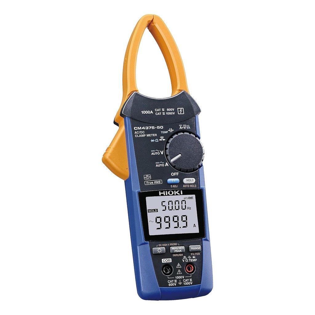 HIOKI AC/DC Clamp Meter CM4375-50 AC/DC 1000A True RMS value Wireless adapter Z3210 compatible