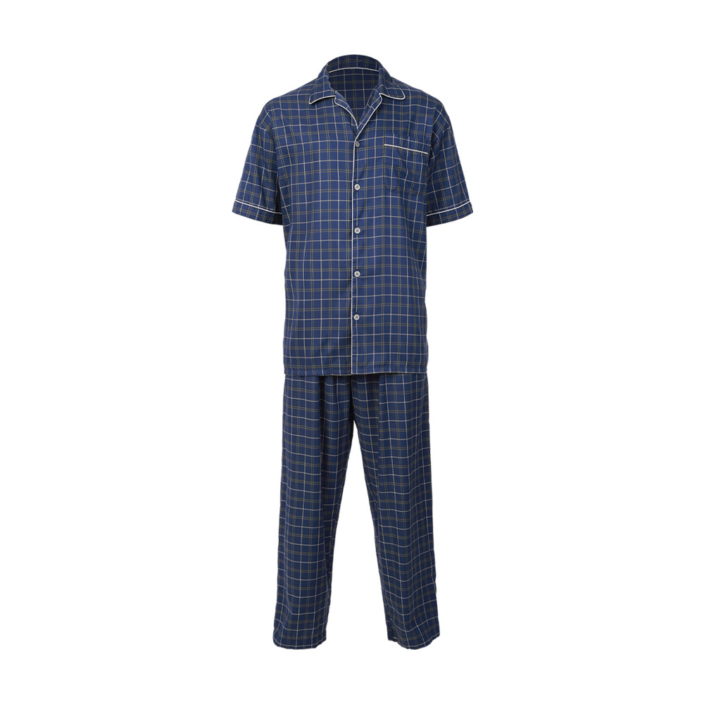 John Henry Underwear Sleepwear ชุดนอนแขนสั้นผู้ชาย รุ่น JU JU6048SL สีกรมท่า