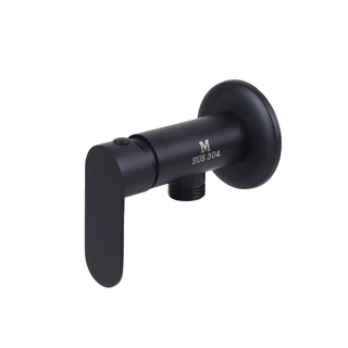 MARINE วาล์วฝักบัว ด้ามโยก สแตนเลส 304 รุ่น M7803B EBONY สีดำ |ZWF|