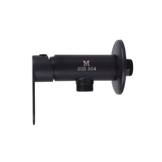 MARINE วาล์วฝักบัว ด้ามโยก สแตนเลส 304 รุ่น M7803B EBONY สีดำ |ZWF|