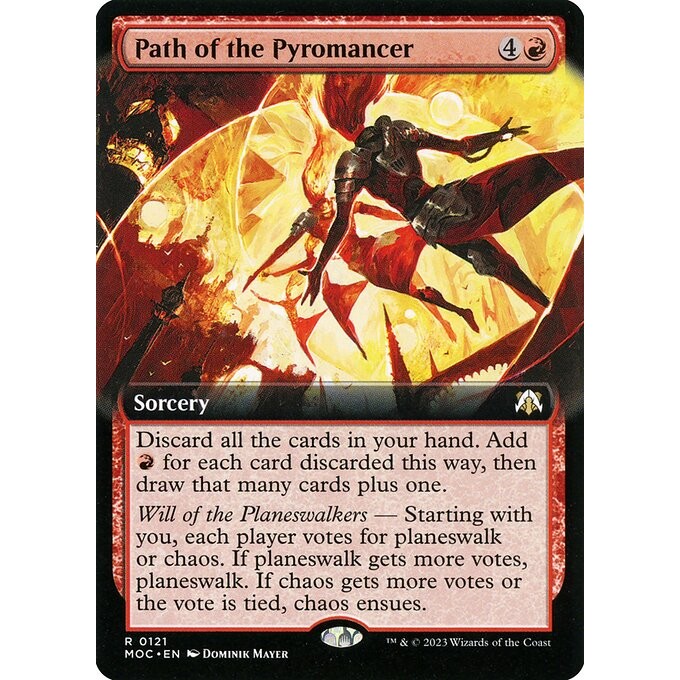 [March Of The Machine Commander] - [MOC] - (R) -[Path of the Pyromancer] -  [2023]