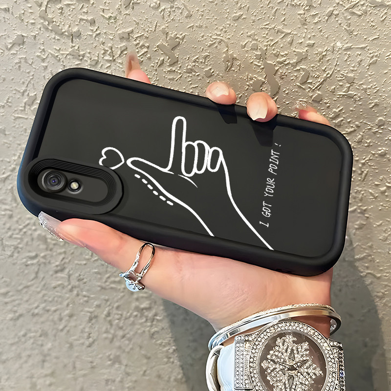 เคสสำหรับ Xiaomi Redmi 9A Redmi 9i Redmi 9T Redmi 9 Power เคสโทรศัพท์กันกระแทกซิลิโคนเป็นคู่แบบมีลักษณะเฉพาะตัว