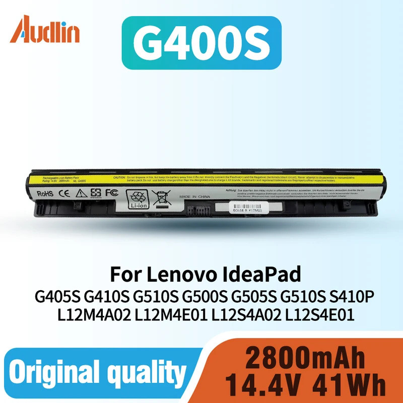 แบตเตอรี่ที่ G400S สำหรับ Lenovo L12L4A02 G50 G50-45 L12S4A02 L12M4E01 Z50 L12L4E01 Z70 L12S4E01 Z70
