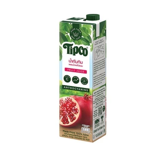 TIPCO น้ำทับทิมผสมน้ำผลไม้รวม Pomegranate & Mixed Fruits Juice 100% ขนาด 1000 มล.