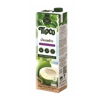 TIPCO น้ำมะพร้าว 100% Coconut water ขนาด 1000 มล.