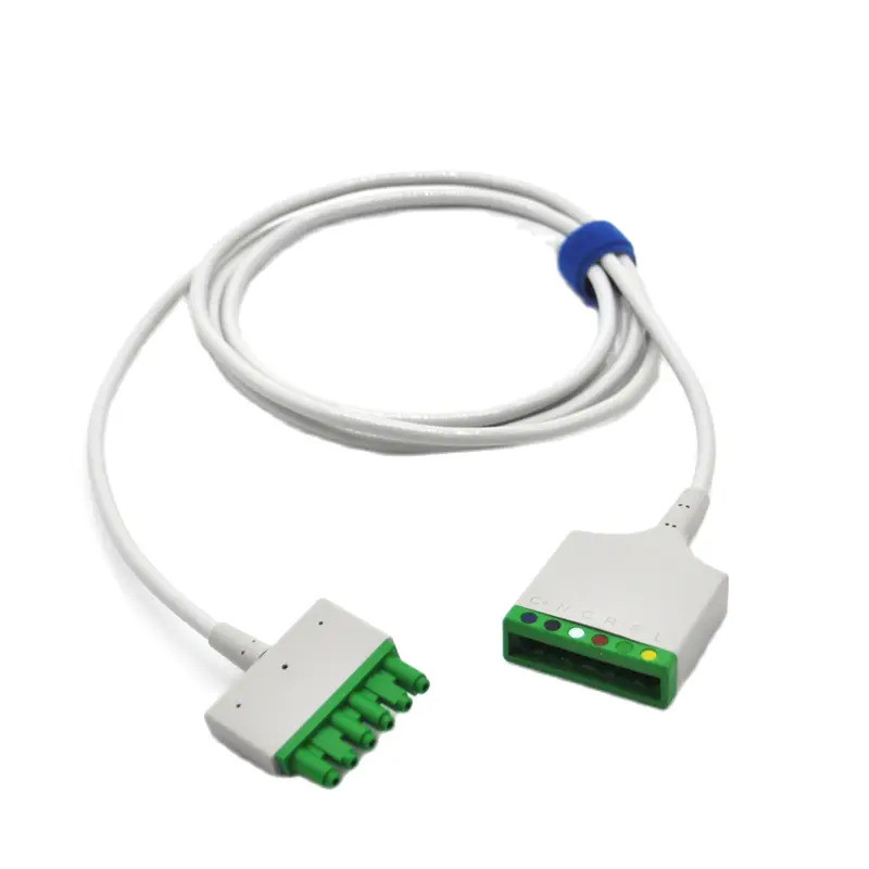 ✢Drager ECG Trunk Cable 6 Lead M16256