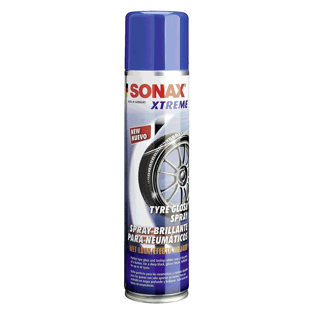 SONAX สเปรย์เคลือบเงายาง SONAX 400 มล. ประดับยนต์ น้ำยาดูแลรถยนต์ TYRE GLOSS SPRAY SONAX XTREAM 400M