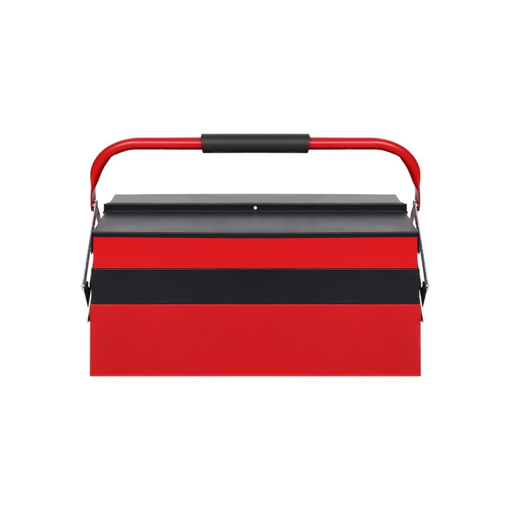 MATALL กล่องเครื่องมือ MATALL 5 ช่อง สีดำ/แดง กล่องเครื่องมือ กล่องเครื่องมือช่าง PROFESSIONAL TOOL 