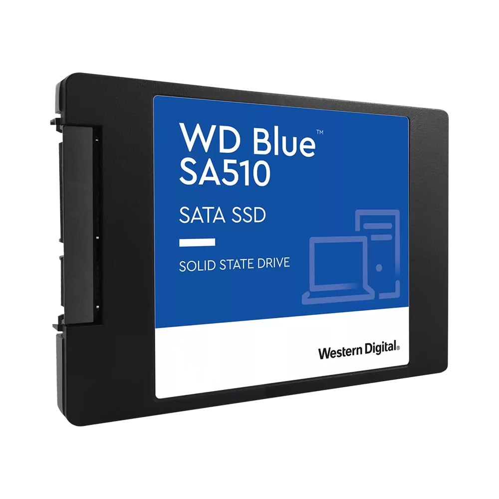 1 TB SSD (เอสเอสดี) WD BLUE SA510 - 2.5 INCH SATA3 (WDS100T3B0A)+