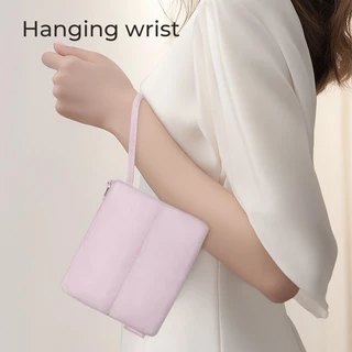 BAGSMART แบบพกพา ถุงเก็บของขนาดเล็ก การท่องเที่ยวกระเป๋าเครื่องสำอางขนาดเล็ก กระเป๋าถือขนาดเล็ก