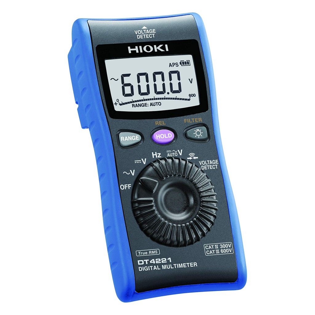 HIOKI Digital Multimeter DT4221 (Slim Model) Tester DMM Made in Japan 【Direct From Japan】