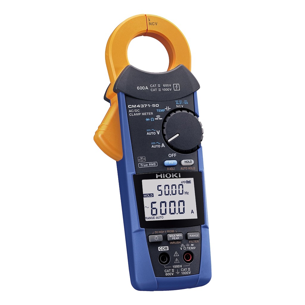 HIOKI (Hioki Electric) AC/DC Clamp Meter CM4371-50 AC/DC 600A True RMS Wireless Adapter Z3210 Compat