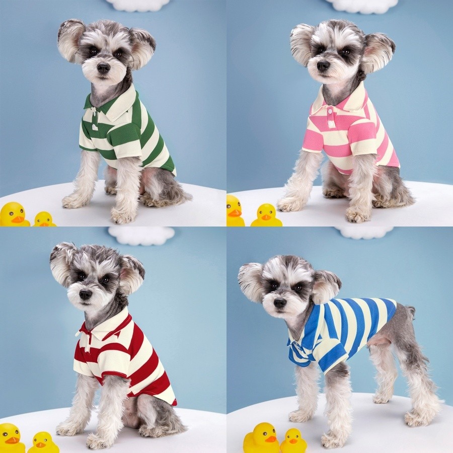 【Hipidog】เสื ้ อโปโลสัตว ์ เลี ้ ยง เสื ้ อผ ้ าสุนัข เครื ่ องแต ่ งกายแมว