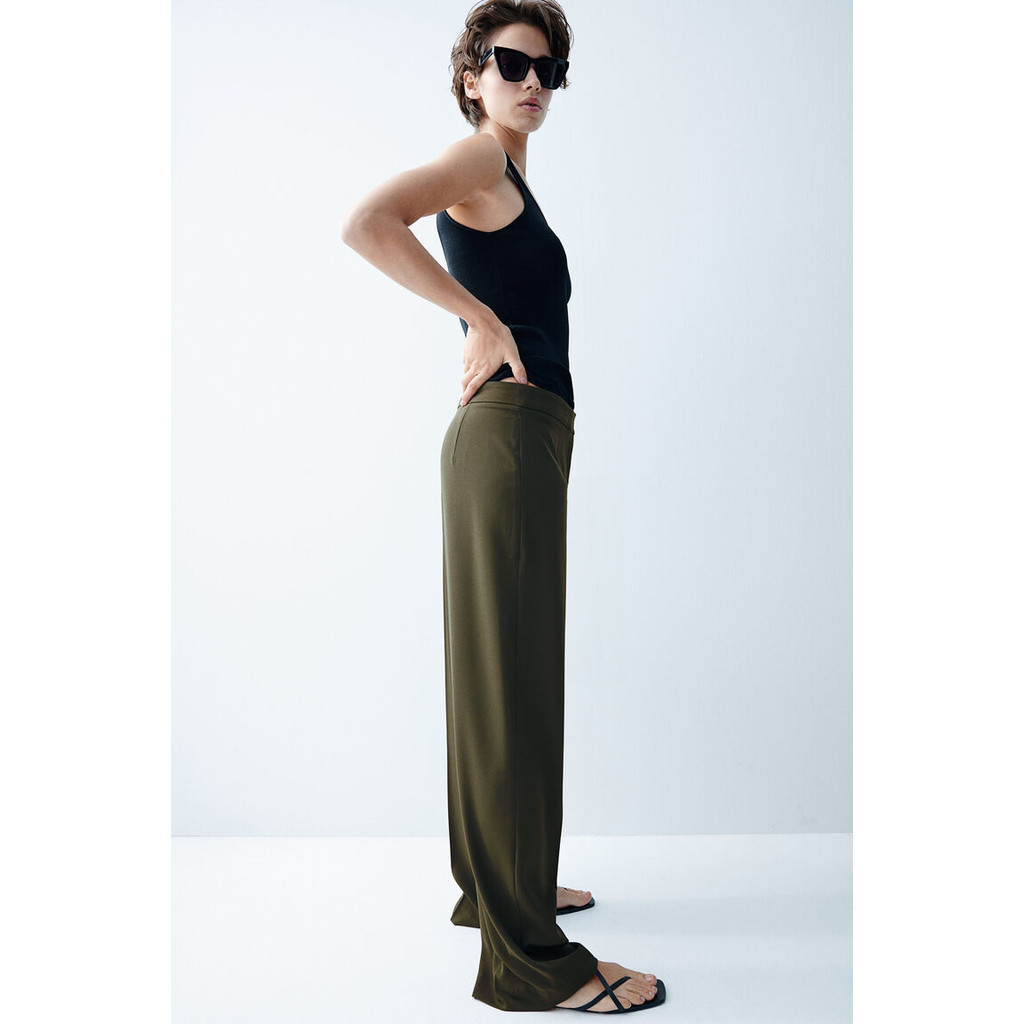 H&M Woman Wide trousers 0877769_2