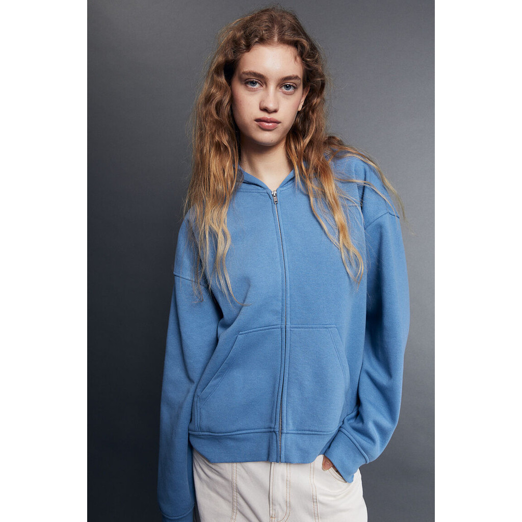H&M Woman Oversized zip-through hoodie 1163118_5