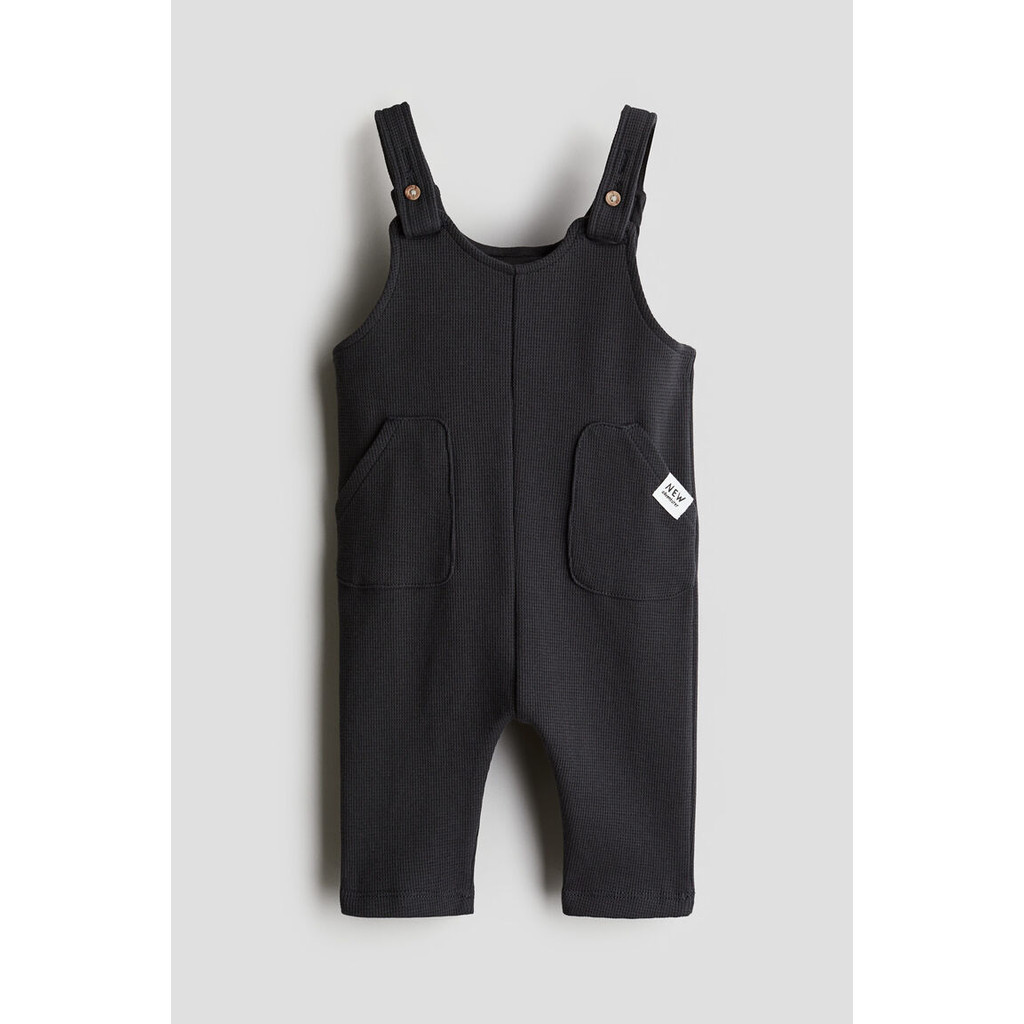 H&M Waffled jersey dungarees 1257329_1