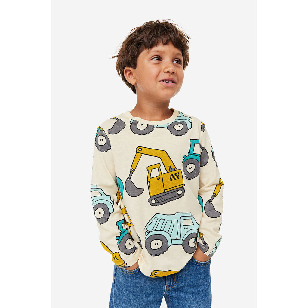 H&M Boy 5-pack cotton jersey tops 1074283_2
