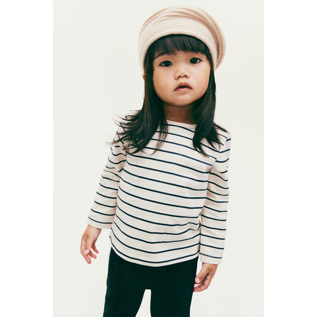 H&M Printed cotton jersey top Girl Printed cotton jersey top 1238592_2