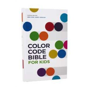 NKJV, Color Code Bible for Kids, Hardcover, Comfort Print [Hardcover]