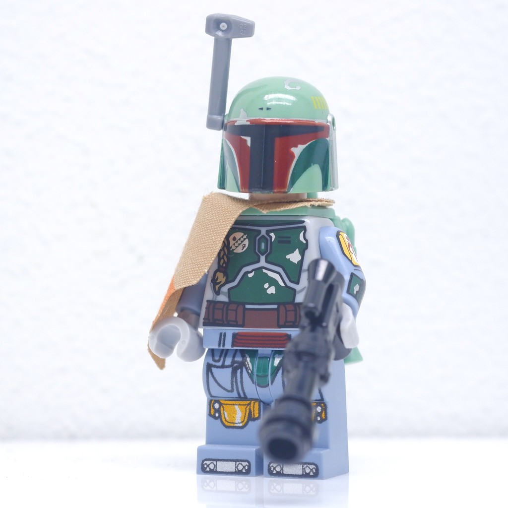( Ploybrick Minifigure ของแท้ ) Star Wars Boba Fett 75222 Cloud City