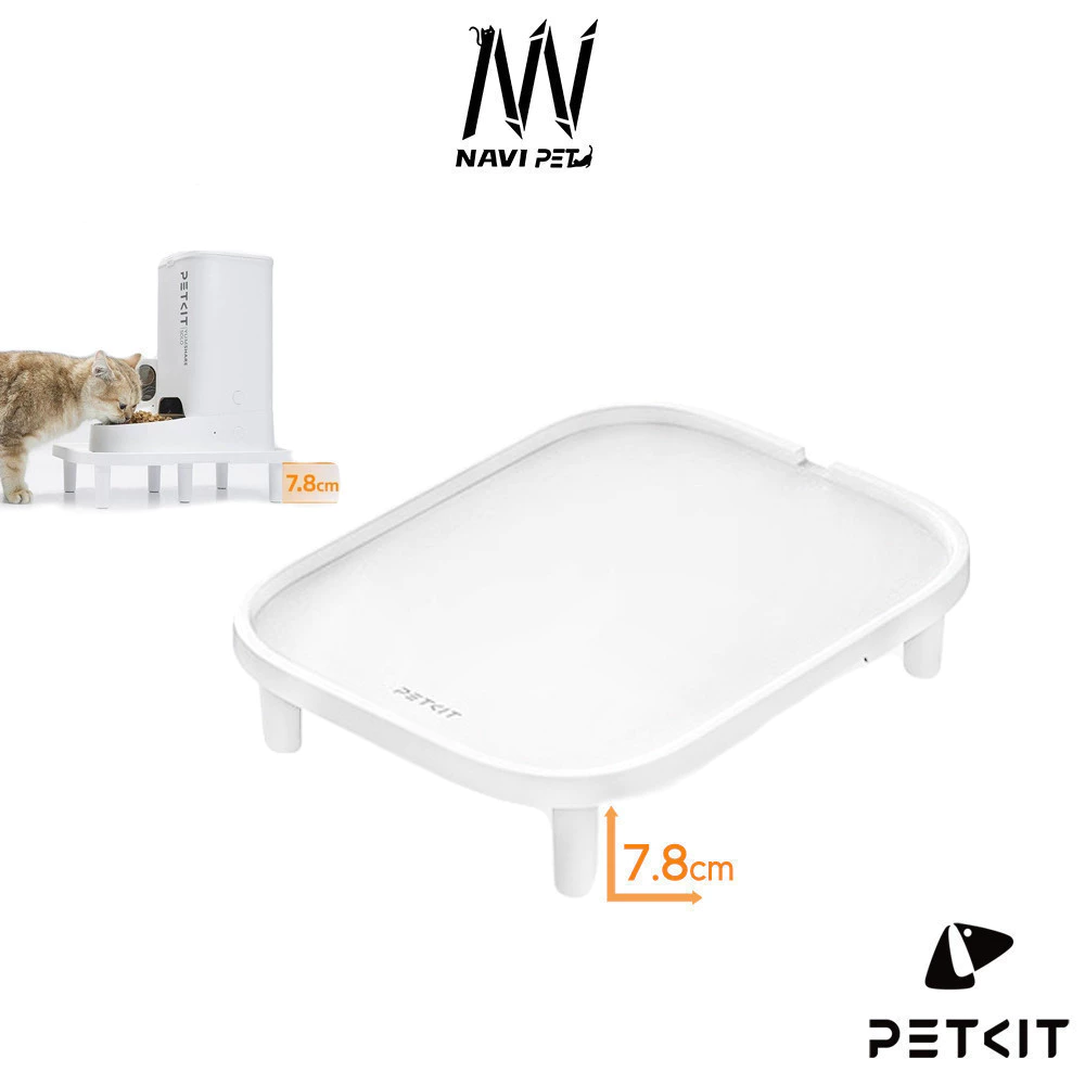 navipet ฐานเพิ่มความสูงเครื่องให้อาหารสัตว์เลี้ยง PETKIT Raised Stand สไตล์มินิมอลออกแบบรับสรีรวิทยาของสัตว์เลี้ยง