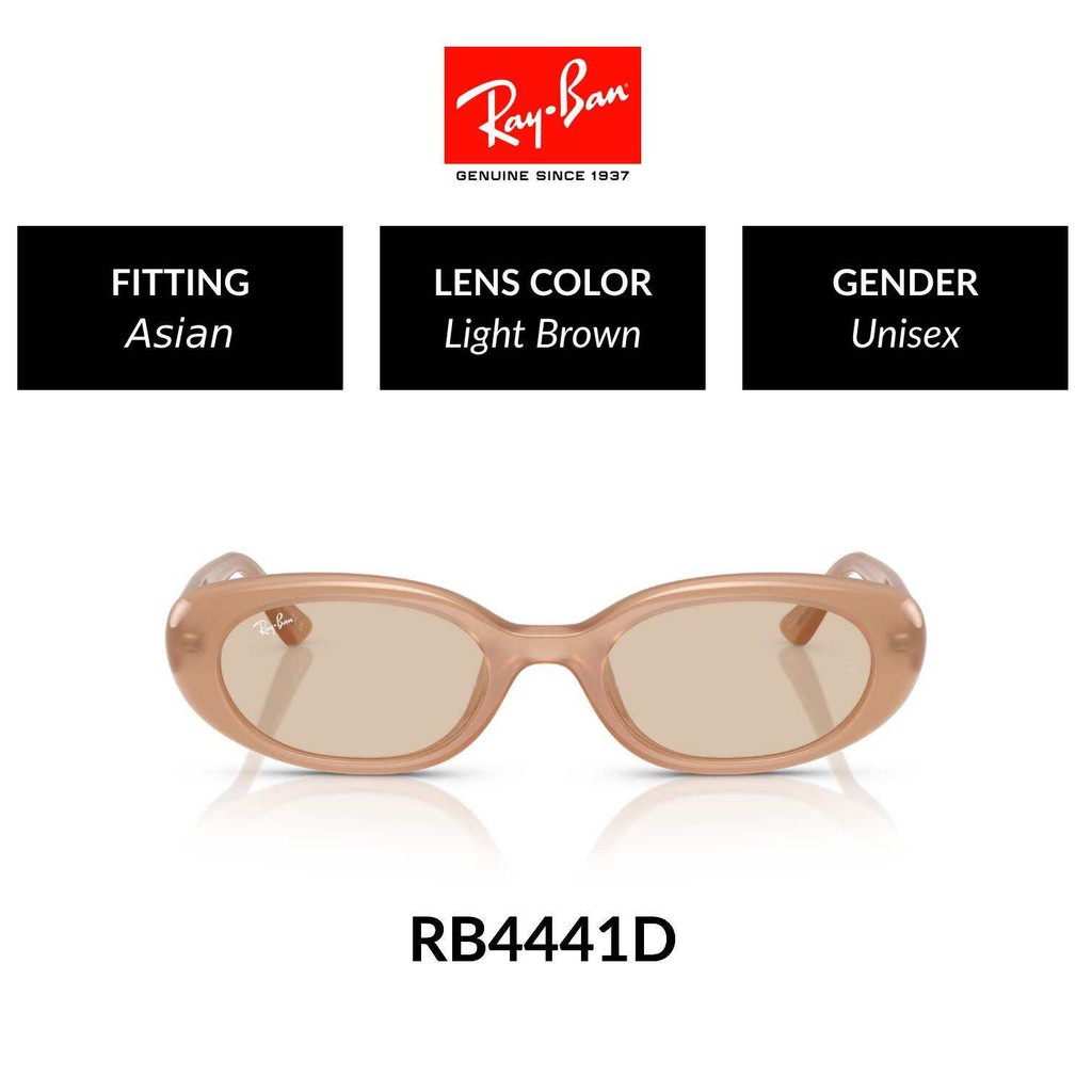 RAY-BAN - RB4441D OPAL BROWN/OPAL BEIGE แว่นกันแดด