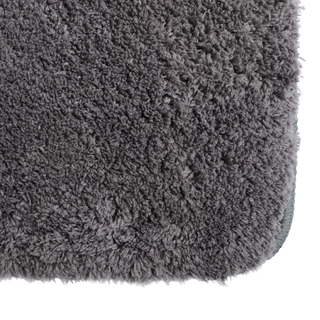 KASSA HOME พรมเช็ดเท้า Solid รุ่น ZRM-1105 ขนาด 70 x 45 ซม. สีเทา