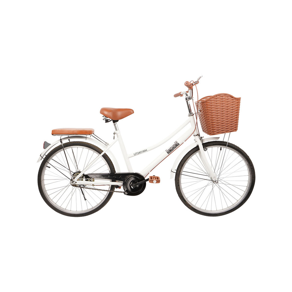 GIANT KINGKONG จักรยานแม่บ้าน รุ่น UT2401WH ขนาด 24 นิ้ว สีขาว