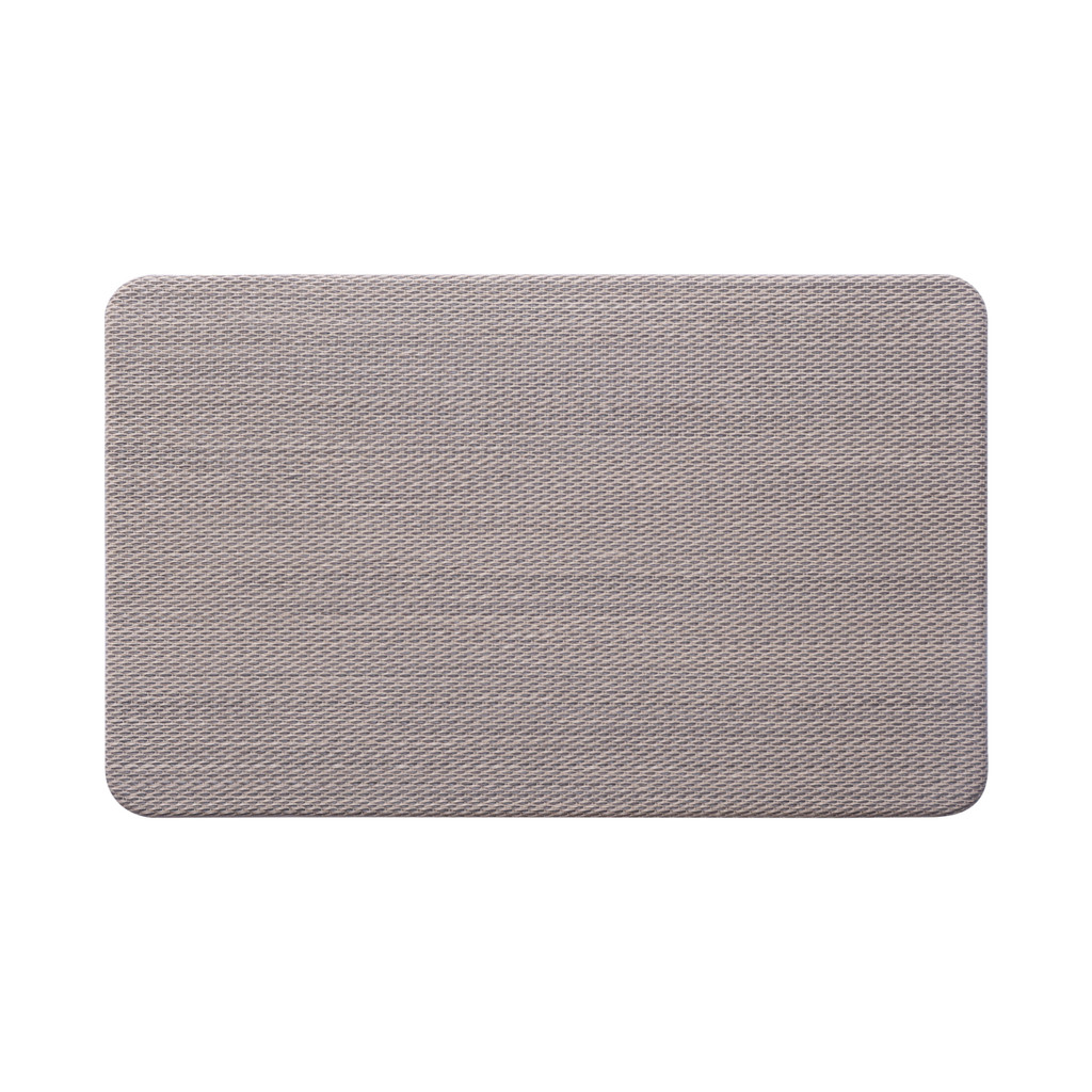 KASSA HOME พรมห้องครัว Chenille รุ่น ZRM-1102-M ขนาด 75 x 45 ซม. สีเบจ