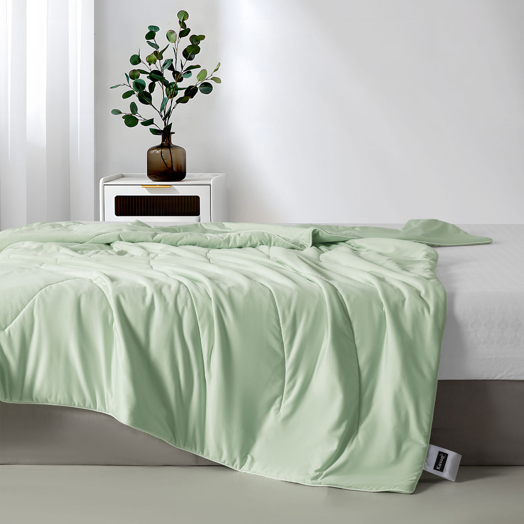KASSA HOME ผ้าห่ม Cooling รุ่น Fcl-Basic4-GN ขนาด 60 x 80 นิ้ว สีเขียว
