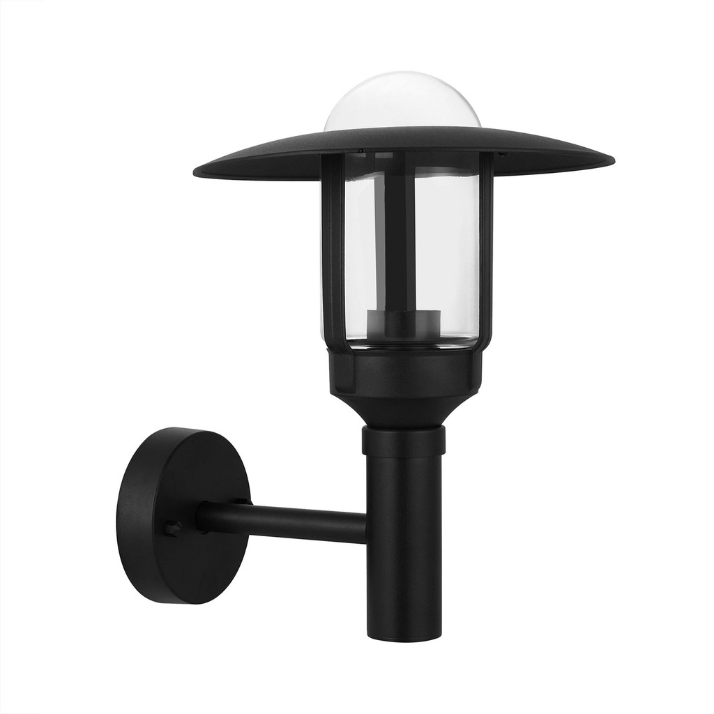 LUZINO โคมไฟกิ่งภายนอก E27x1 รุ่น RH2074W-1 (BK) สีดำ