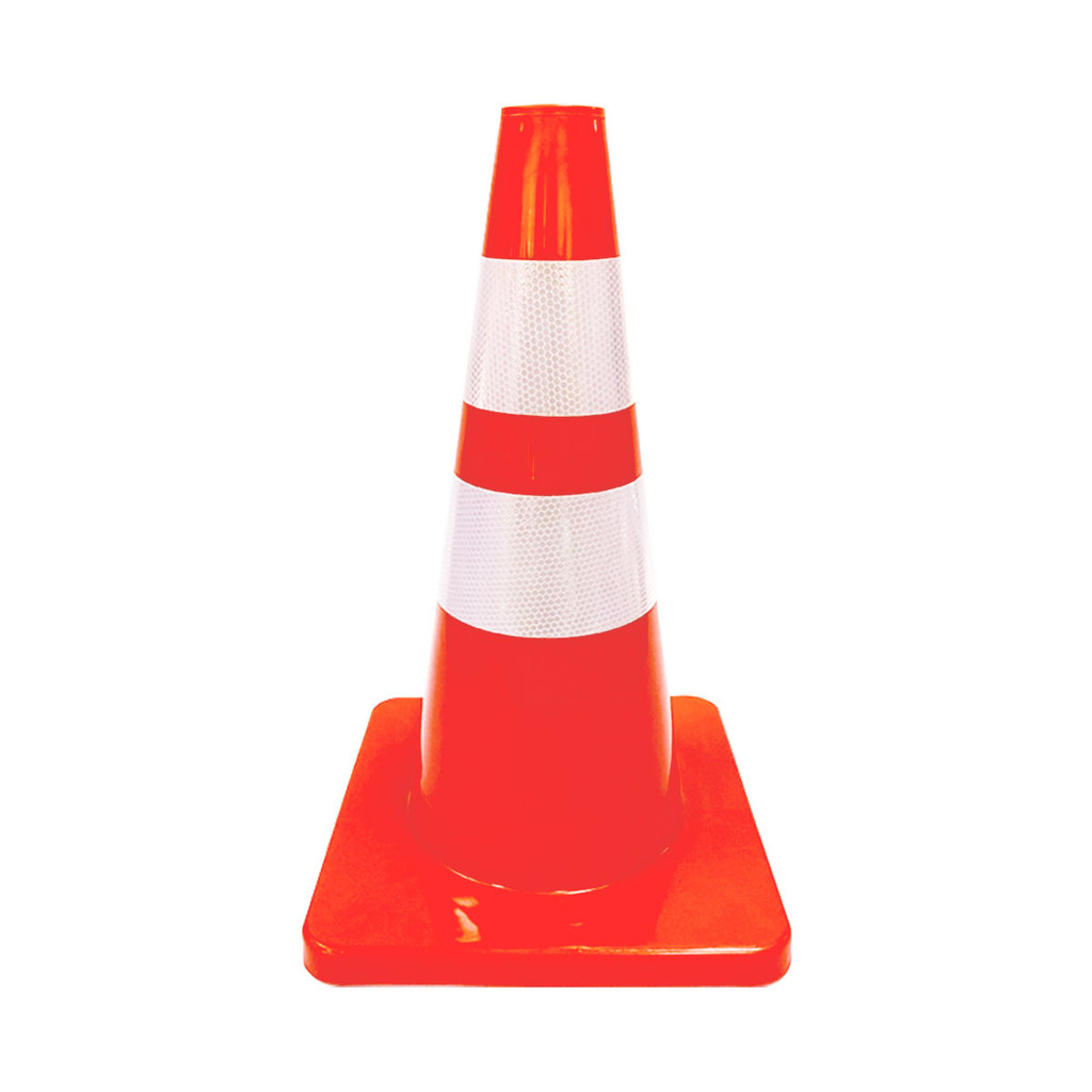 GIANT KINGKONG กรวยจราจร PVC รุ่น 7092 สีส้ม