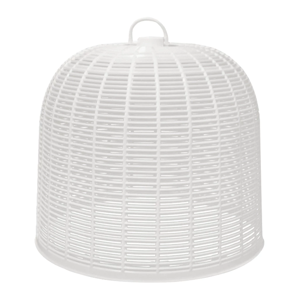 KASSA HOME ฝาชีพลาสติกทรงสูงเบอร์ 35 รุ่น VCP-RS35 ขนาด 25 x 25 x 21 ซม. สีขาว