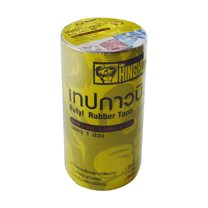 GIANT KINGKONG เทปกาวบิวทิล รุ่น BRT15-30010 ขนาด 1.5 มม. x 30 ซม. x 10 เมตร สีดำ