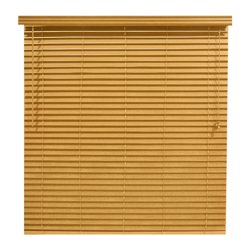 ตกแต่งบ้าน KASSA HOME มู่ลี่ PVC ลายไม้ รุ่น RF-M-002 TK 155.130 ขนาด 155 x 130 ซม. สีไม้สัก ส่งด่วน สั่งเลย